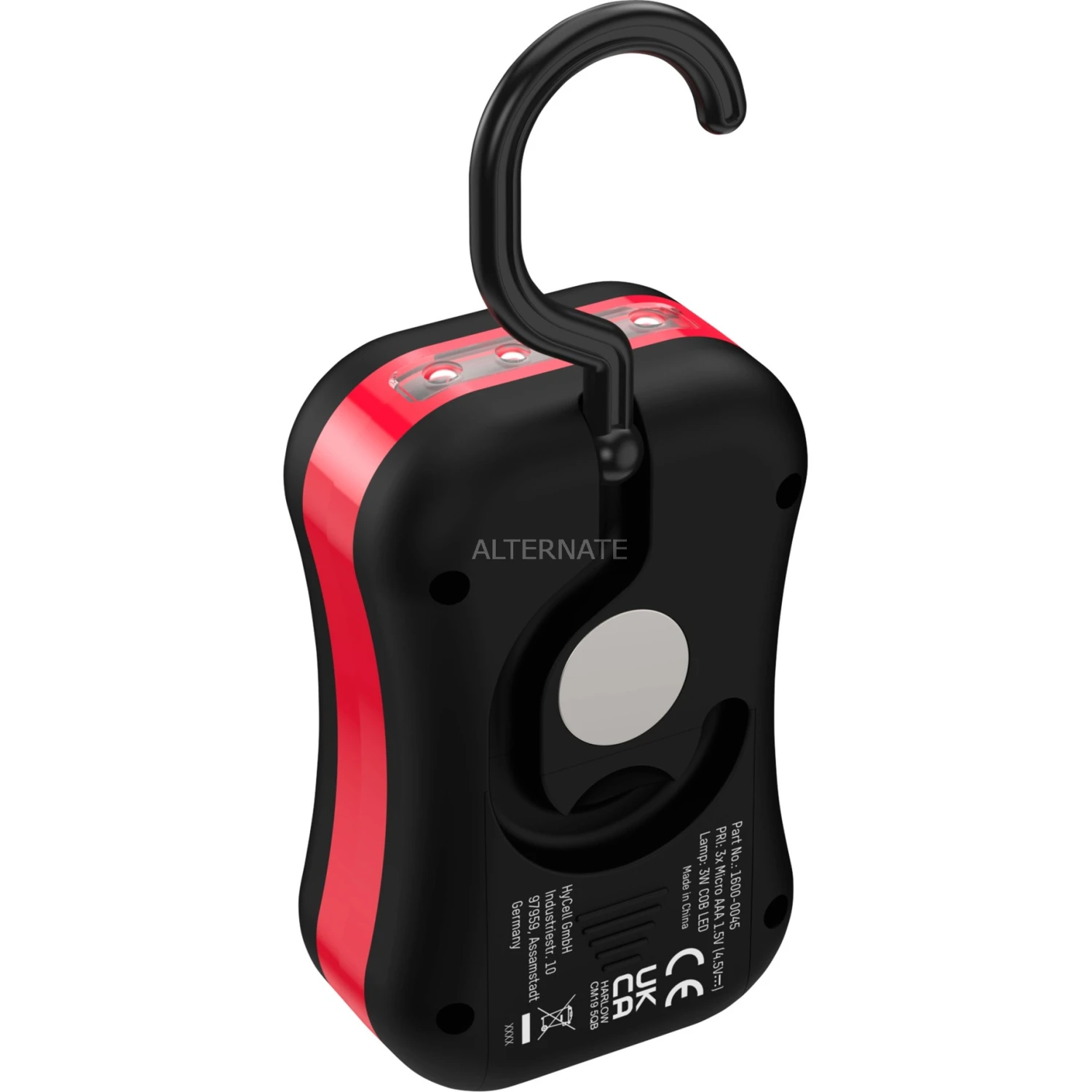 Taschenlampen Ansmann Werkstattleuchte 2in1, Arbeitsleuchte (schwarz/rot) 4 Taschenlampen Ansmann Werkstattleuchte 2in1, Arbeitsleuchte (schwarz/rot) – Bild 4