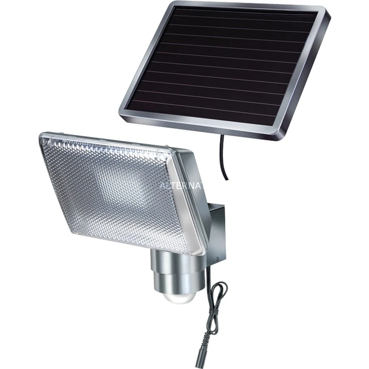 Leuchten Brennenstuhl Solar LED-Strahler SOL 80 ALU IP44, LED-Leuchte (silber, Mit Infrarot-Bewegungsmelder) 1 Leuchten Brennenstuhl Solar LED-Strahler SOL 80 ALU IP44, LED-Leuchte (silber, Mit Infrarot-Bewegungsmelder)