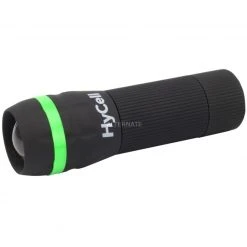 Taschenlampen HyCell Zoom-Flashlight 1W-LED, Taschenlampe (schwarz/grün) -Lampen & Leuchten Verkaufsgeschäft HyCell Zoom Flashlight 1W LED Taschenlampe@@etjez4 2