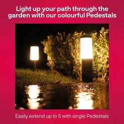 INNR Outdoor Smart Pedestal Light Colour, LED-Leuchte (Starterset, 3 Leuchten) -Lampen & Leuchten Verkaufsgeschäft INNR Outdoor Smart Pedestal Light Colour LED Leuchte@@1848138 2