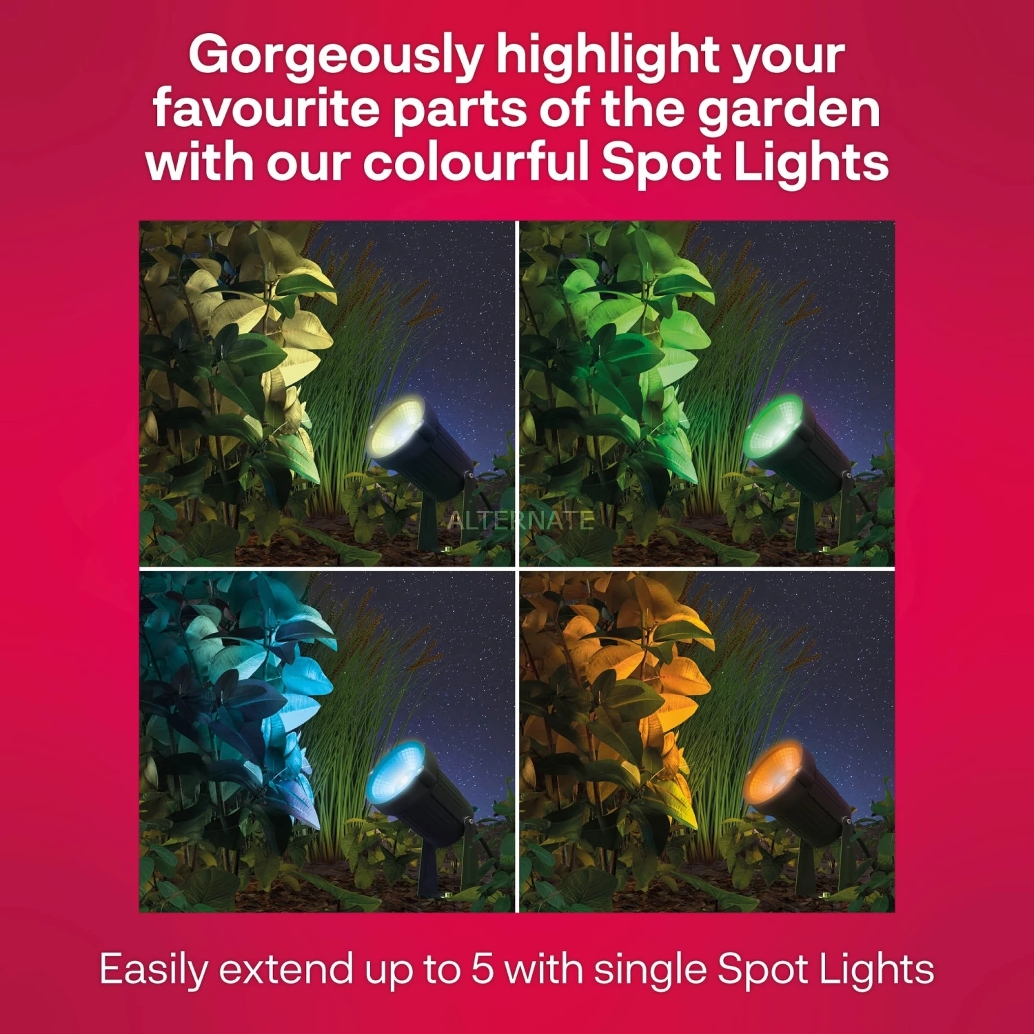 Leuchten INNR Outdoor Smart Spot Colour 3er-Pack, LED-Leuchte – Bild 3