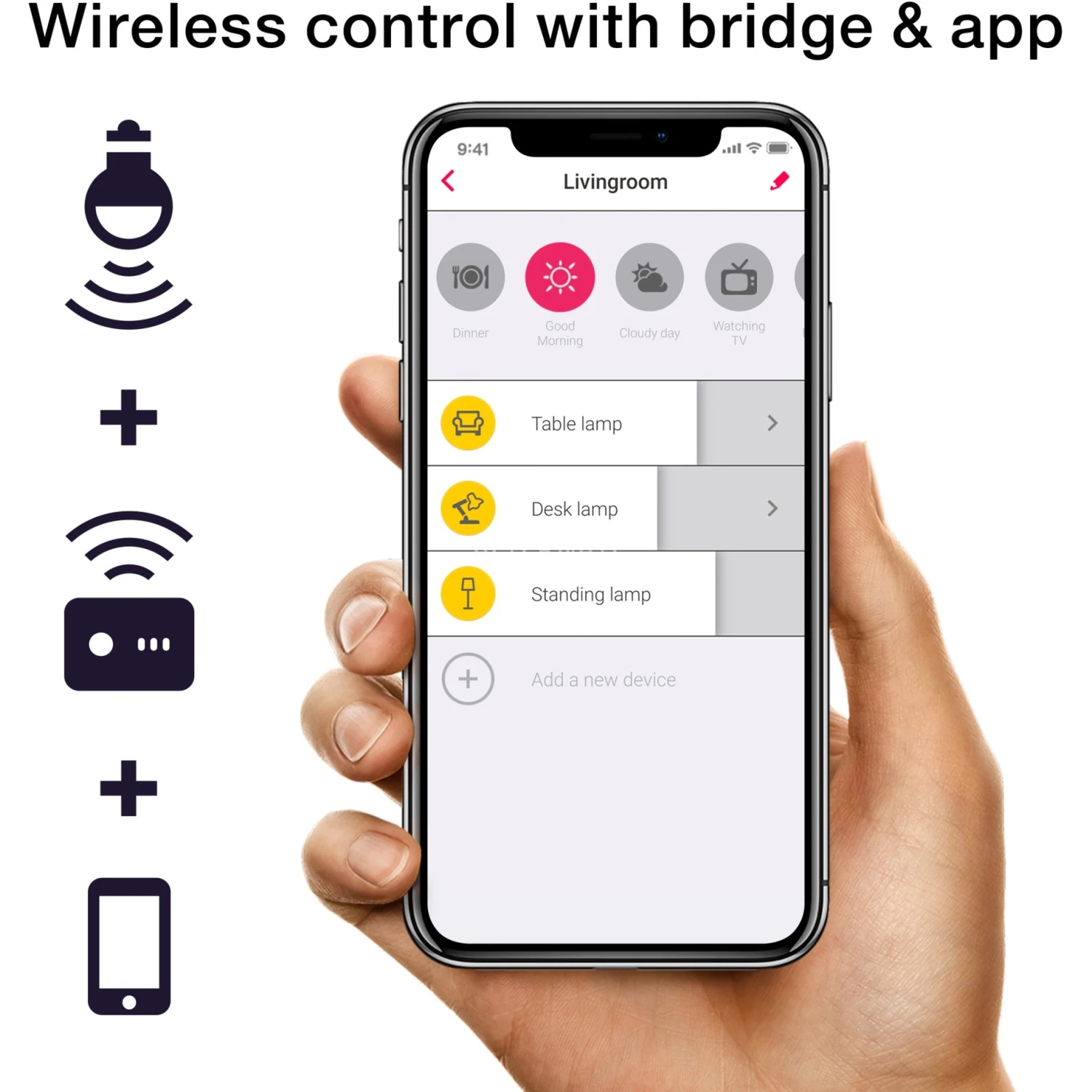 Leuchten INNR Smart Round Ceiling Lamp, LED-Leuchte (weiß) 5 Leuchten INNR Smart Round Ceiling Lamp, LED-Leuchte (weiß) – Bild 5