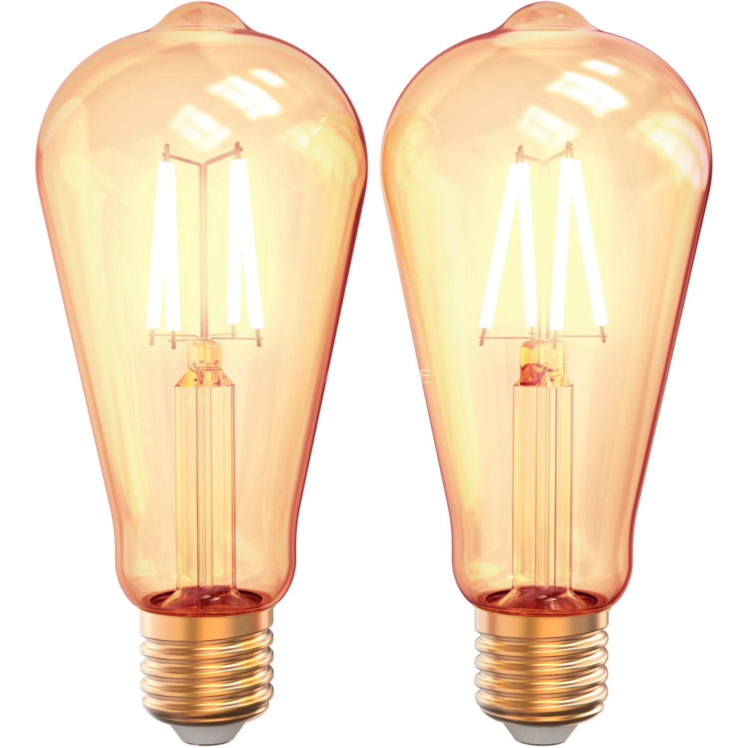 Leuchtmittel INNR WiFi Filament Vintage Edison E27, LED-Lampe (2er-Pack, Ersetzt 30 Watt) – Bild 2