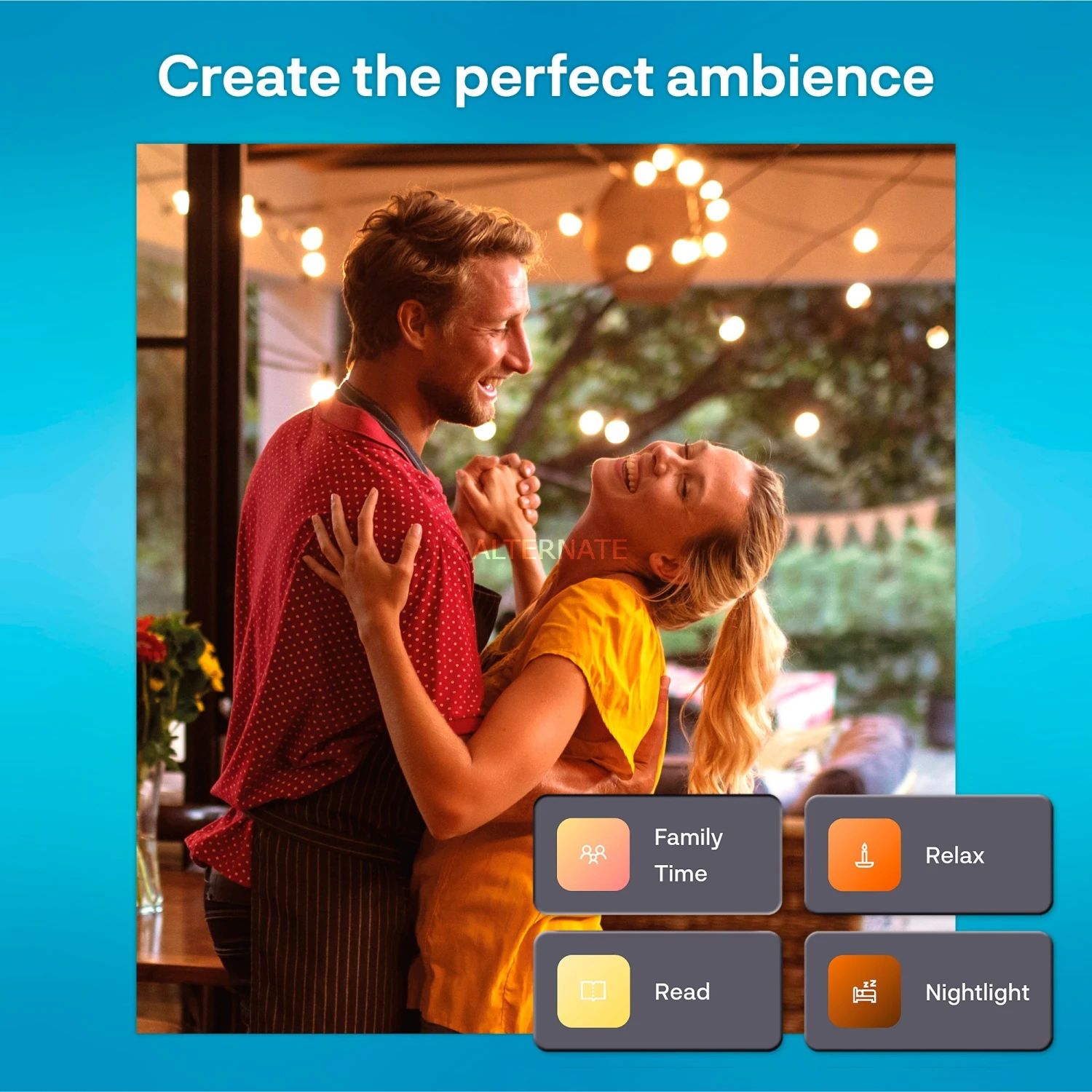 Leuchtmittel INNR WiFi Filament Vintage Edison E27, LED-Lampe (2er-Pack, Ersetzt 30 Watt) – Bild 3