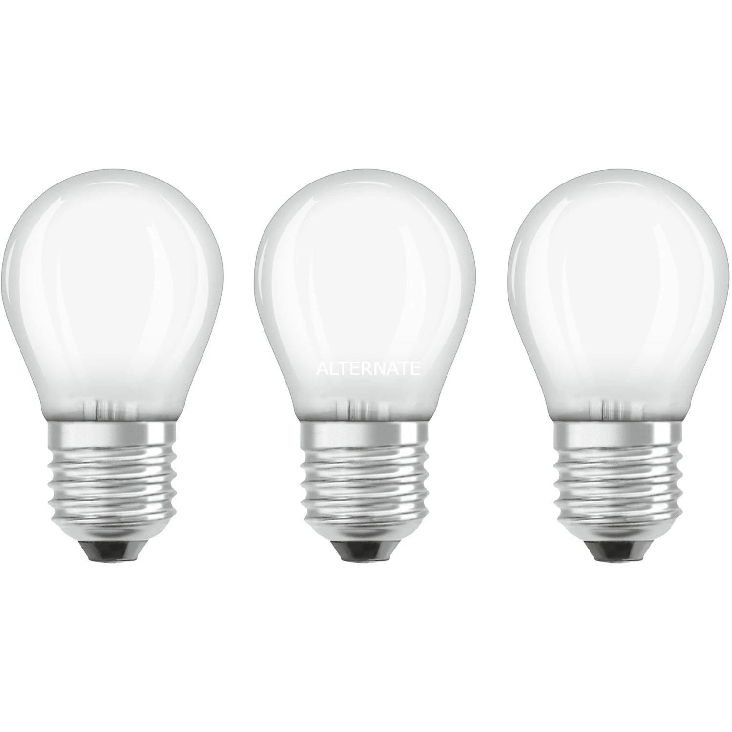 LED-Lampen LEDVANCE OSRAM LED BASE CLASSIC P 40 4 W/2700K E27, LED-Lampe (3er-Pack, Ersetzt 40 Watt) 1 LED-Lampen LEDVANCE OSRAM LED BASE CLASSIC P 40 4 W/2700K E27, LED-Lampe (3er-Pack, Ersetzt 40 Watt)