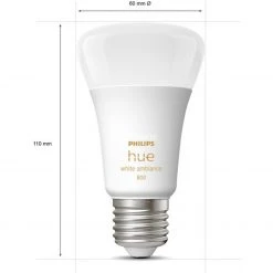 Leuchtmittel Philips Hue White Ambiance E27, LED-Lampe (Doppelpack, Ersetzt 60 Watt) -Lampen & Leuchten Verkaufsgeschäft Philips Hue White Ambiance E27 LED Lampe@@1791961 2