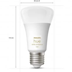 Leuchtmittel Philips Hue White Ambiance E27, LED-Lampe (Doppelpack, Ersetzt 60 Watt) -Lampen & Leuchten Verkaufsgeschäft Philips Hue White Ambiance E27 LED Lampe@@1792006 2