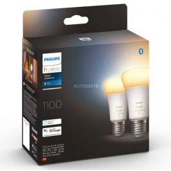 Leuchtmittel Philips Hue White Ambiance E27, LED-Lampe (Doppelpack, Ersetzt 60 Watt) -Lampen & Leuchten Verkaufsgeschäft Philips Hue White Ambiance E27 LED Lampe@@1792006 3