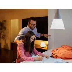 Leuchtmittel Philips Hue White Starter-Kit E27, LED-Lampe (drei Lampen, Eine Hue-Bridge, Ein Dimmschalter, Ersetzt 75 Watt) 10 Leuchtmittel Philips Hue White Starter-Kit E27, LED-Lampe (drei Lampen, Eine Hue-Bridge, Ein Dimmschalter, Ersetzt 75 Watt) -Lampen & Leuchten Verkaufsgeschäft Philips Hue White Starter Kit E27 LED Lampe@@1791952 4