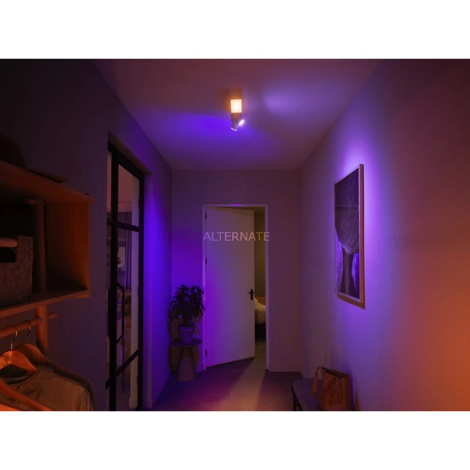 Leuchten Philips Hue White & Color Ambiance Centris 2er-Deckenspot, LED-Leuchte (weiß) – Bild 5