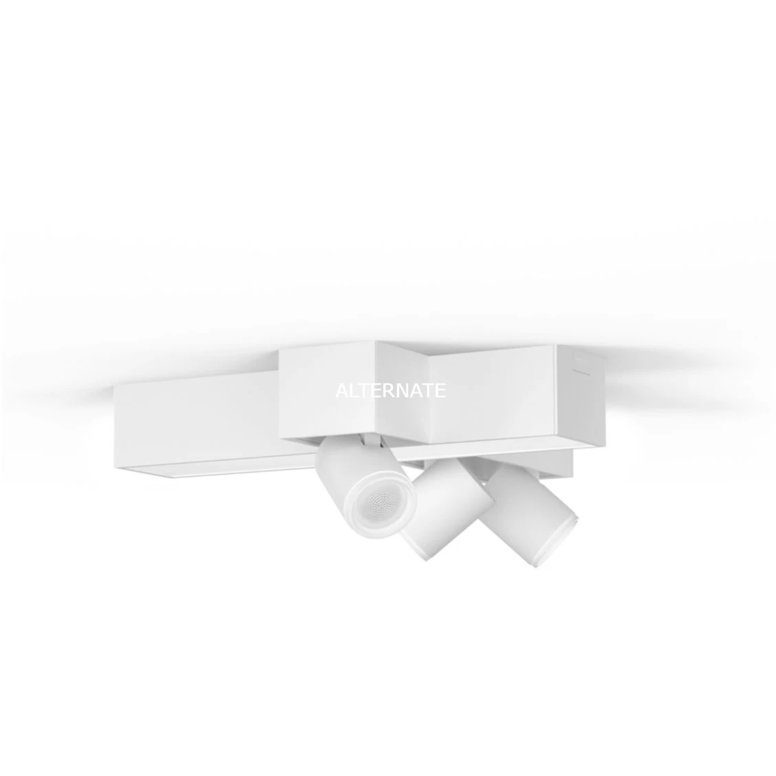 Leuchten Philips Hue White & Color Ambiance Centris 3er-Deckenspot Mit CrossDesign, LED-Leuchte (weiß) – Bild 2