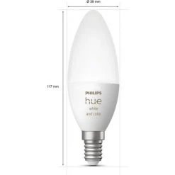Leuchtmittel Philips Hue White & Color E14, LED-Lampe (Doppelpack, Ersetzt 25 Watt) -Lampen & Leuchten Verkaufsgeschäft Philips Hue White Color E14 LED Lampe@@1791973 2