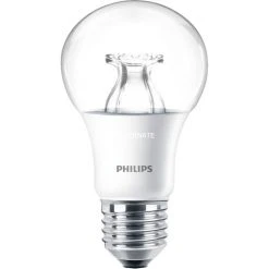 LED-Lampen Philips MASTER LEDbulb DT 8-60W E27 A60 CL, LED-Lampe (ersetzt 60 Watt)