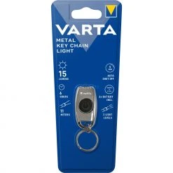 Taschenlampen Varta Metal Key Chain Light, Taschenlampe (silber)